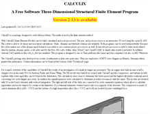 Tablet Screenshot of calculix.de