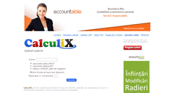Desktop Screenshot of calculix.ro